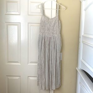 Old navy black and white cami dress